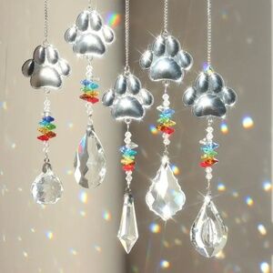 🎉Host Pick🎉NWT! Dog Paw Print Memorial Rainbow Bridge Sun Catchers! You Get 1!